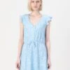 TOM TAILOR Denim STRUCTURED - Shirt Dress - Light Blue