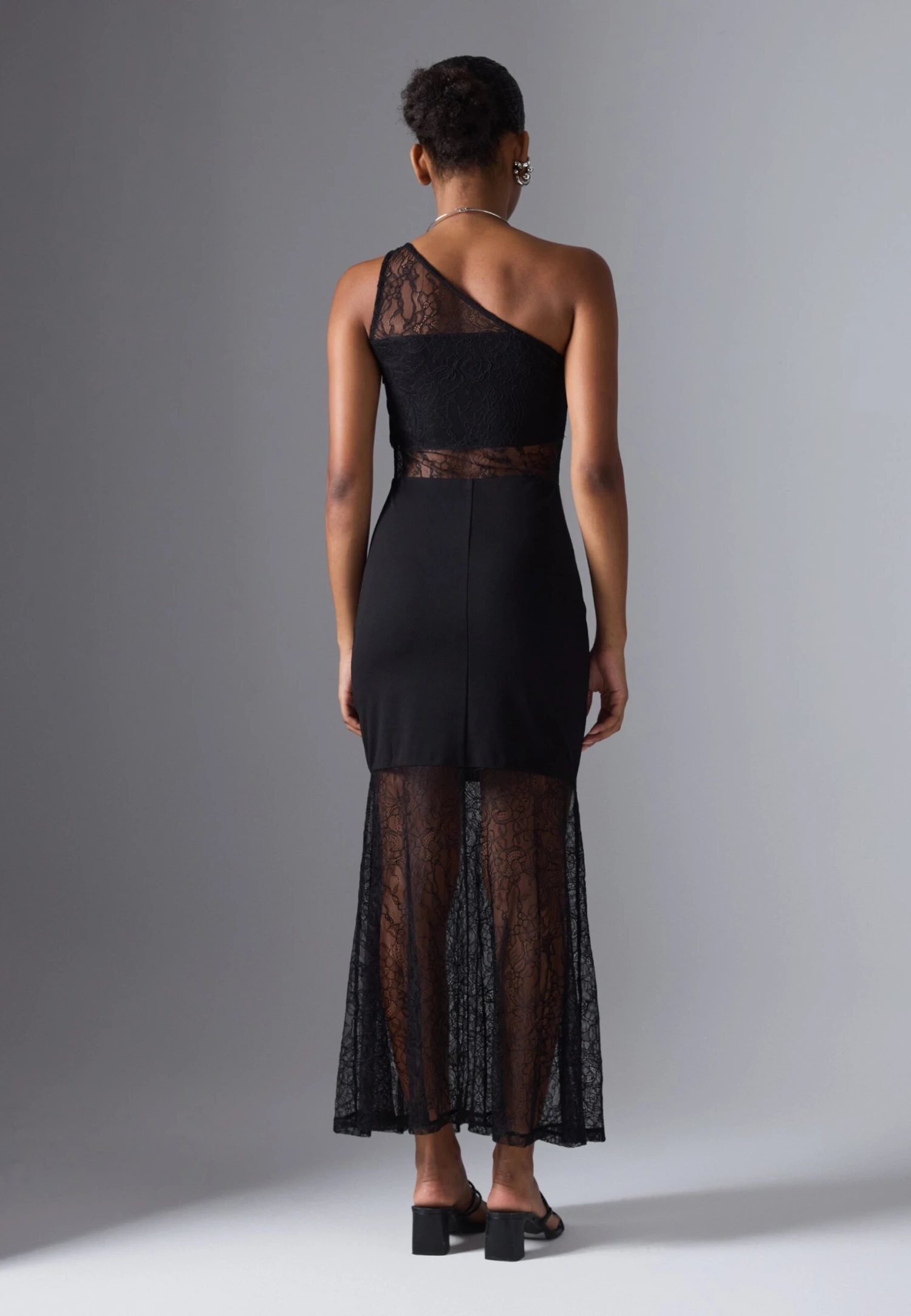 Even&Odd ASYMETRIC - Maxi Dress - Black - Image 3