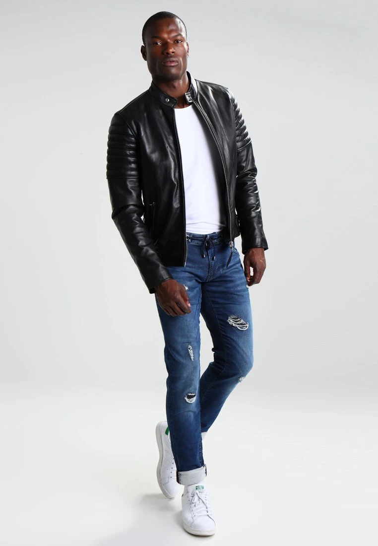 Schott Joe - Leather Jacket - Black - Image 2