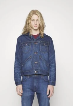 Wrangler Denim Jacket - Blue Denim