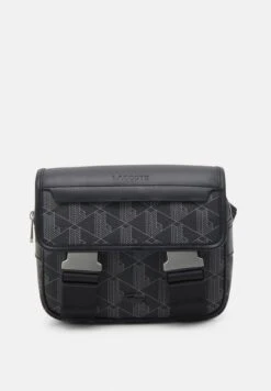 Lacoste MESSENGER BAG THE BLEND - Cross Body Bag - Noir Gris