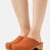 Sanita Vegor Open - Clogs - Burned Orange