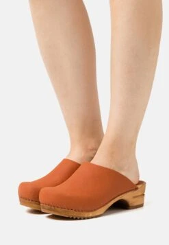 Sanita Vegor Open - Clogs - Burned Orange