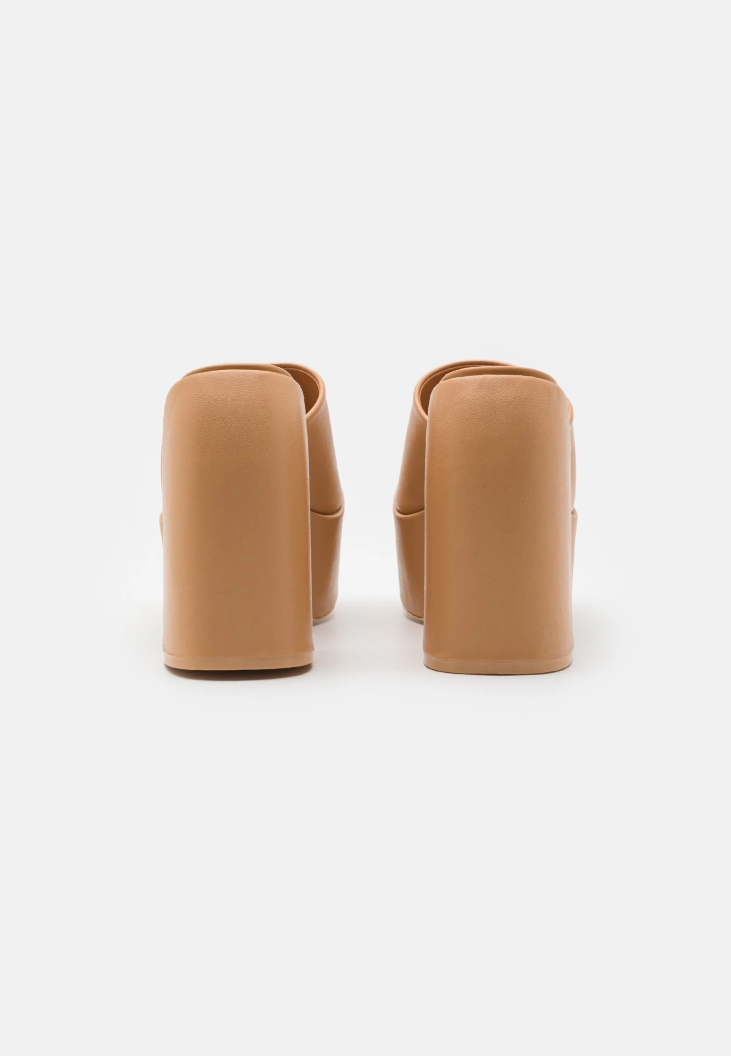 Raid Bina - Heeled Mules - Nude - Image 4