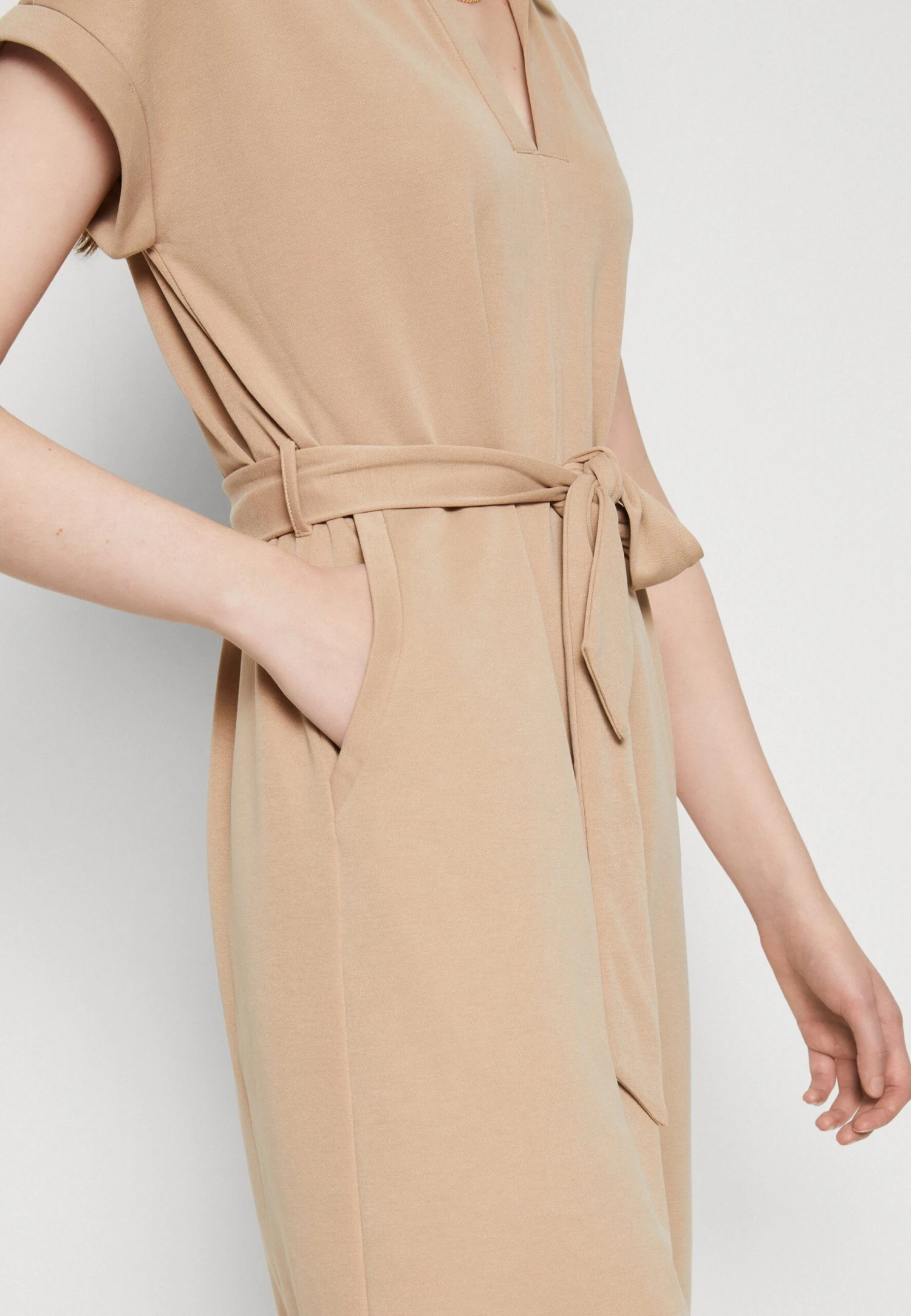 ESPRIT Dress - Jersey Dress - Taupe - Image 6