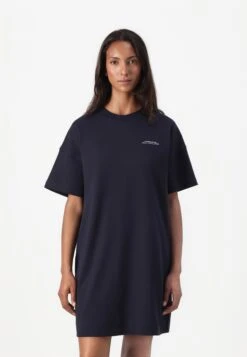 Marc O'Polo DENIM DRESS LOOSE FIT - Jersey Dress - Navy