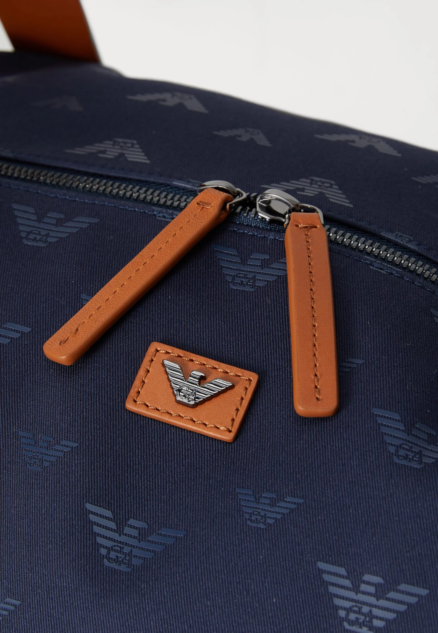 Emporio Armani HOLDALL - Weekend Bag - Iconico Blue - Image 4