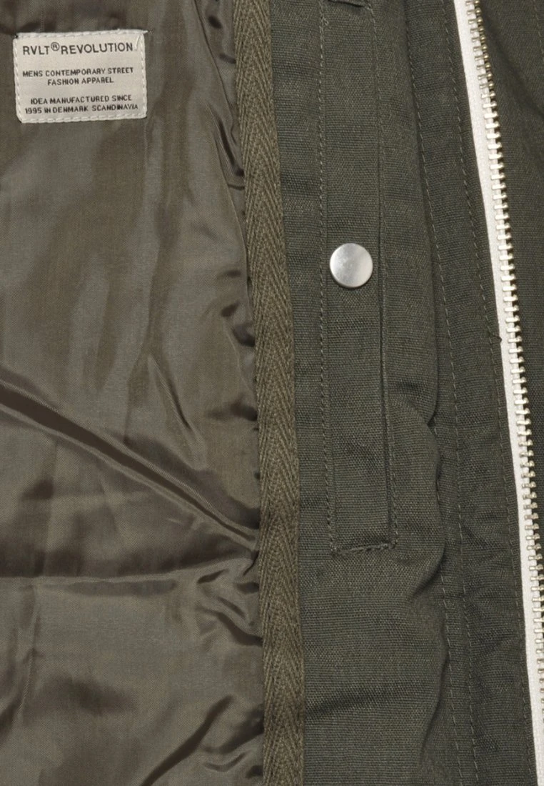 Revolution Heavy - Winter Jacket - Oliv - Image 5