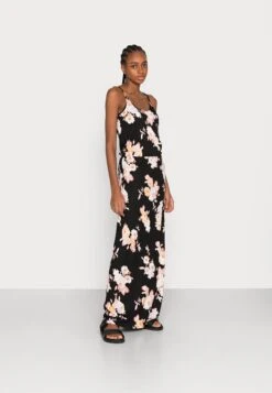 Vila Vikami- Maxi Dress - Black/Flower