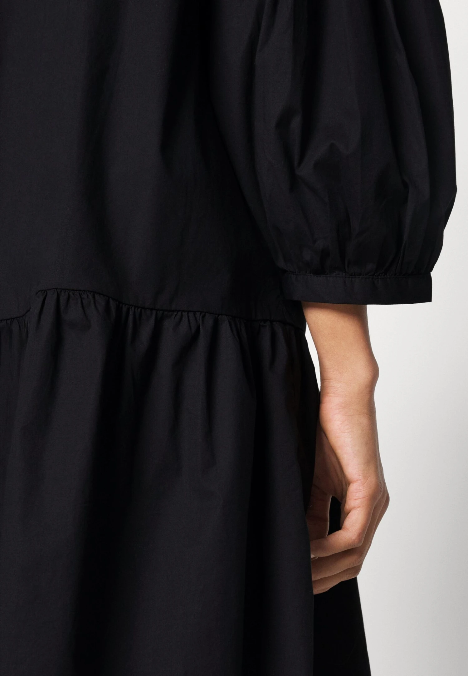 MOSS COPENHAGEN Mschlynella Cenilla Dress - Shirt Dress - Black - Image 7