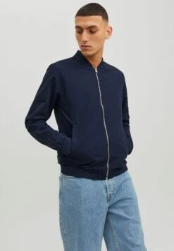 Jack & Jones Jjeroy Jacket - Bomber Jacket - Navy Blazer
