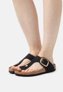 Birkenstock Gizeh Big Buckle Narrow - Mules - Black