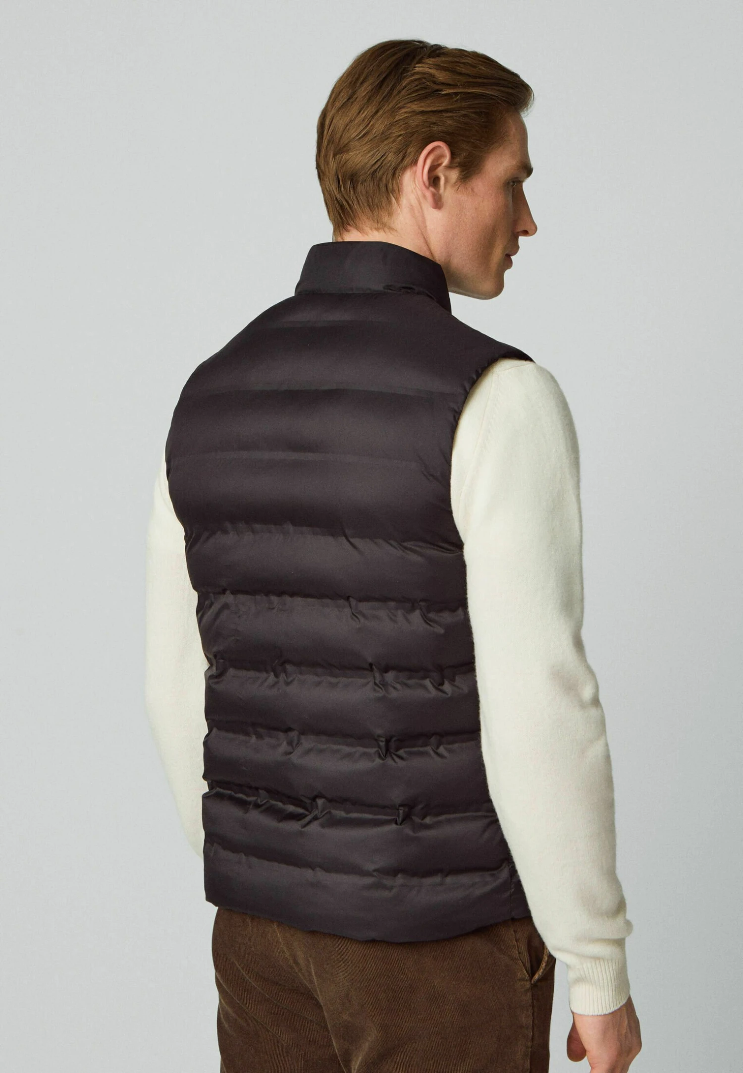 Hackett London Lw- Waistcoat - Black - Image 3