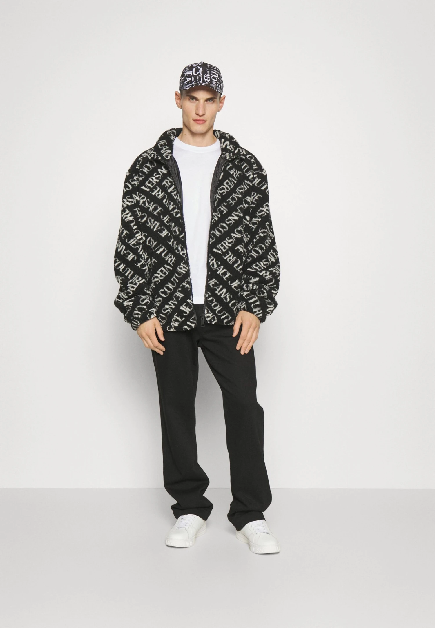 Monogram - Fleece Jacket - Black - Image 2