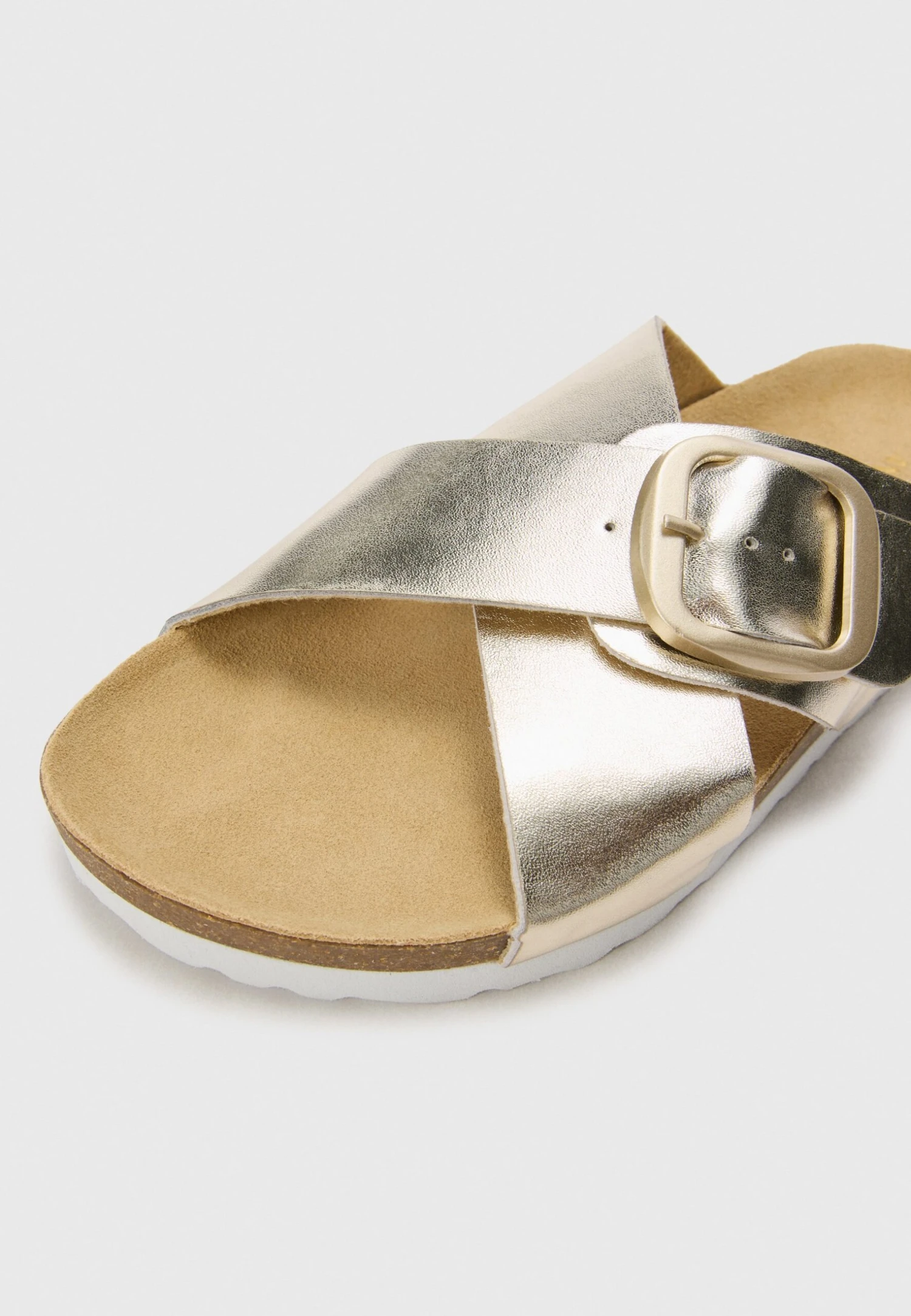 LEATHER - Mules - Gold-coloured - Image 6
