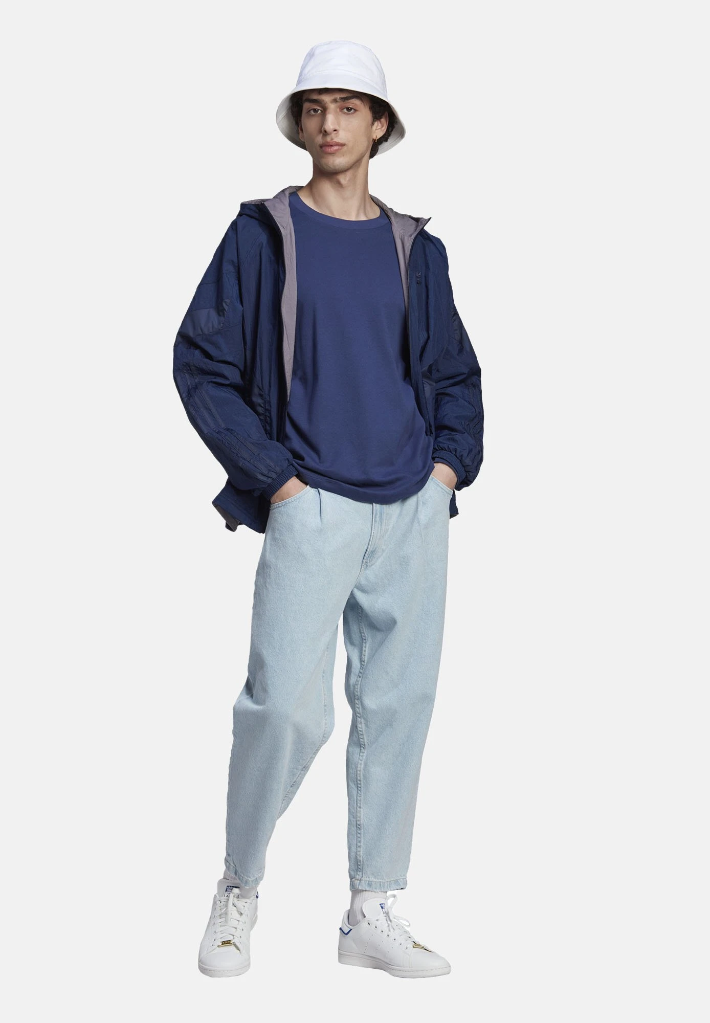 Adidas Originals Rekive Reversible - Summer Jacket - Night Indigo - Image 2