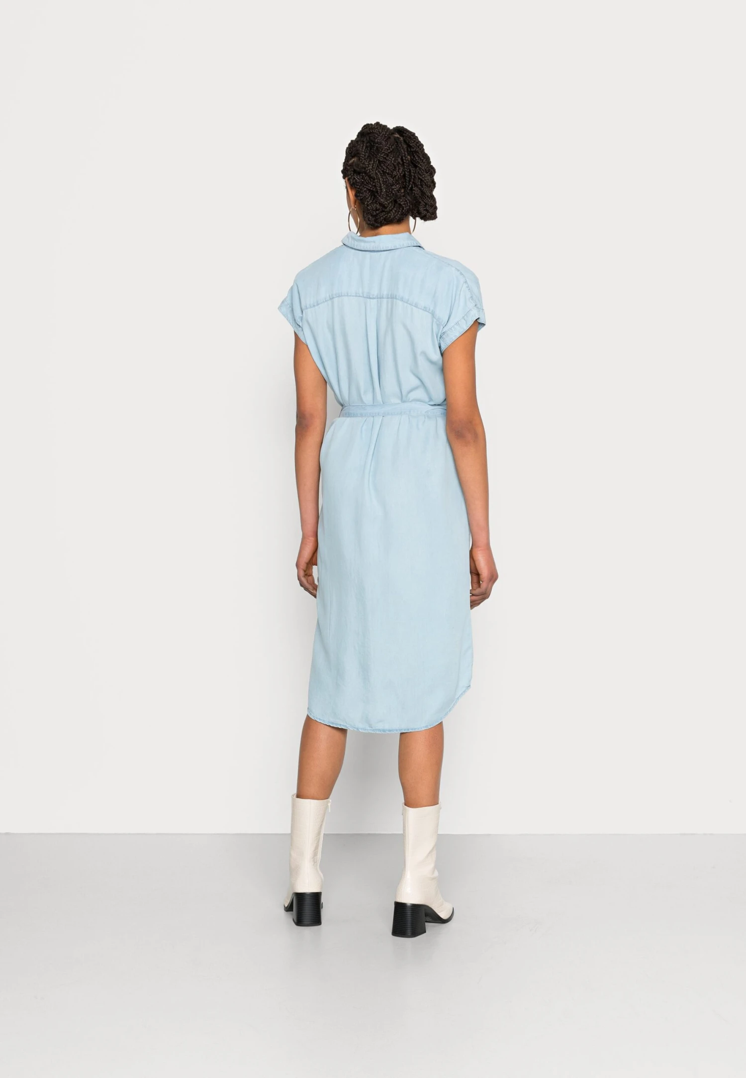 ONLY Onlpema Hannover Dress - Day Dress - Light Blue Denim - Image 3