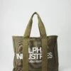 Alpha Industries STUDIO TOTE BAG LARGE UNISEX - Tote Bag - Dark Olive