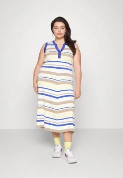 Stripe Henley Dress - Jersey Dress