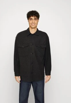 Jack & Jones Jorollie Overshirt - Light Jacket - Black Mélange