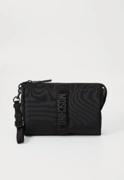 MOSCHINO CORDURA CROSTA - Wash Bag - Nero