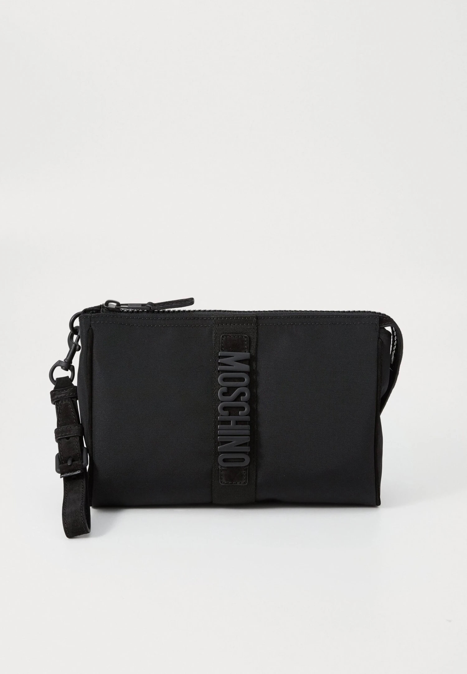 MOSCHINO CORDURA CROSTA - Wash Bag - Nero