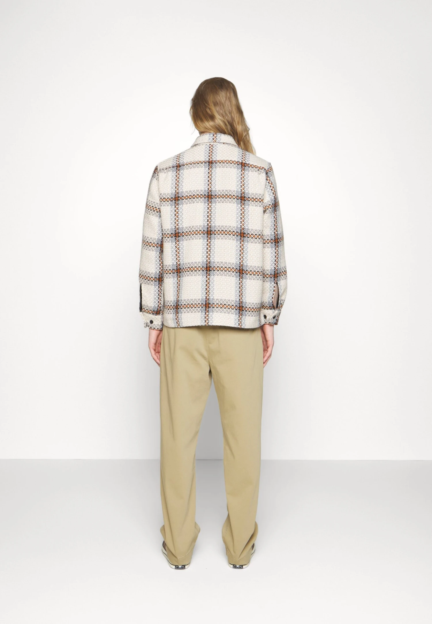 Obey Clothing District Shirt Jacket - Summer Jacket - Irish Cream - Image 4