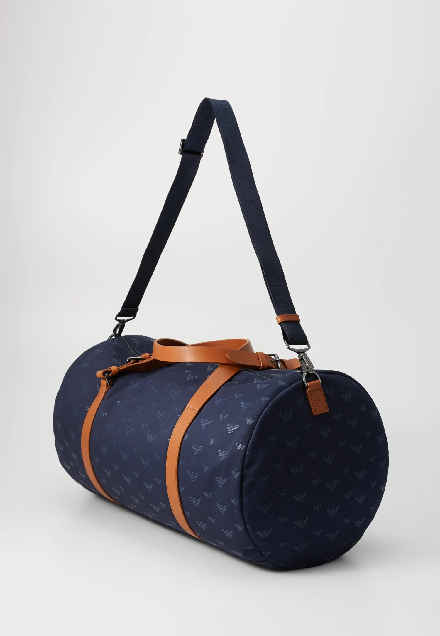 Emporio Armani HOLDALL - Weekend Bag - Iconico Blue - Image 5