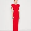 Wal G Jai Ruffle Maxi - Occasion Wear - Red
