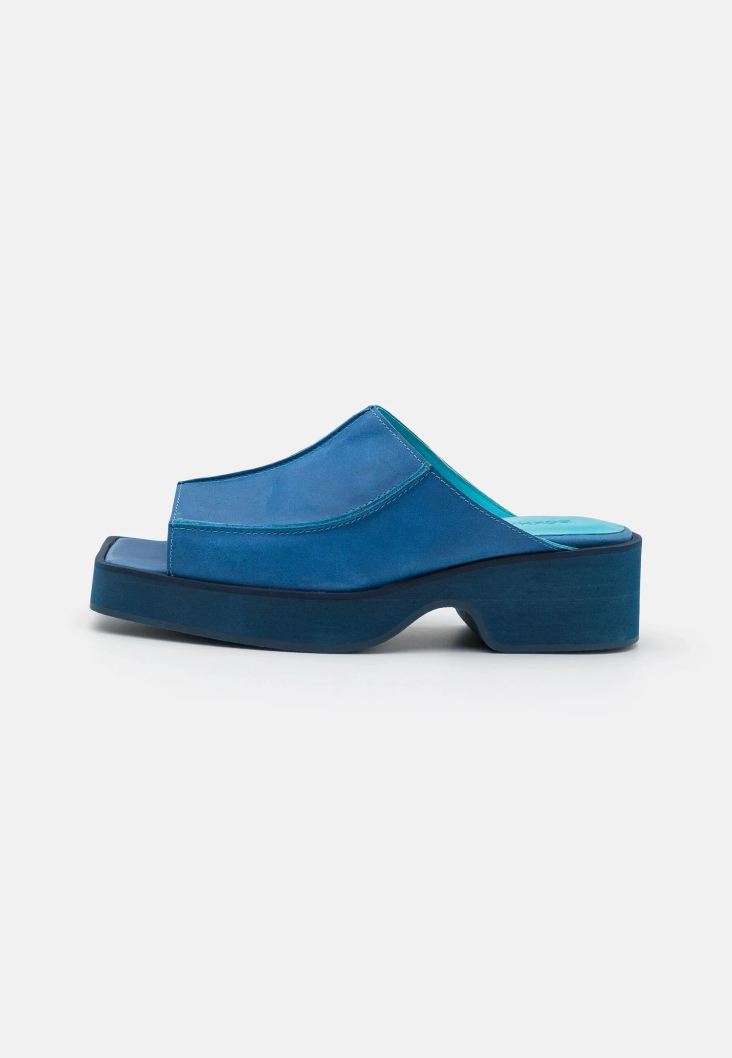 Frame Slide- Mules - Blue - Image 2