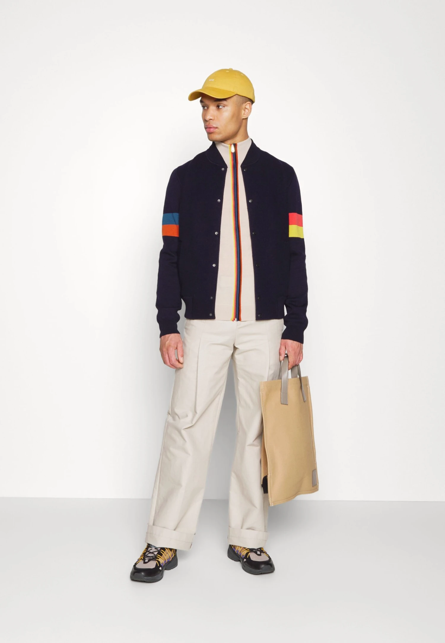 PAUL SMITH Bomber Jacket - Dark Blue - Image 5