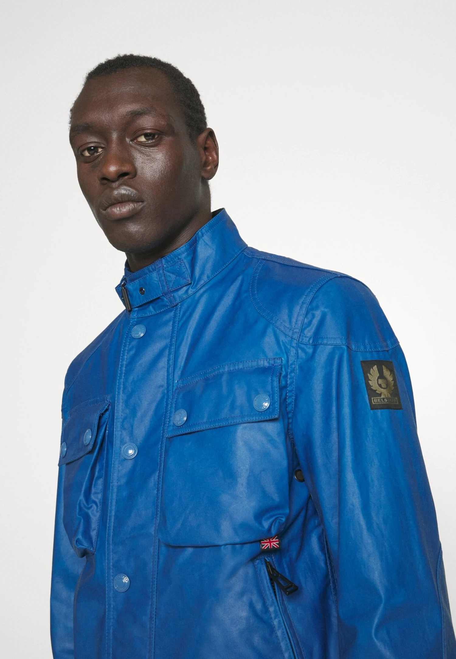 BELSTAFF Racemaster Jacket - Summer Jacket - Forward Blue - Image 4