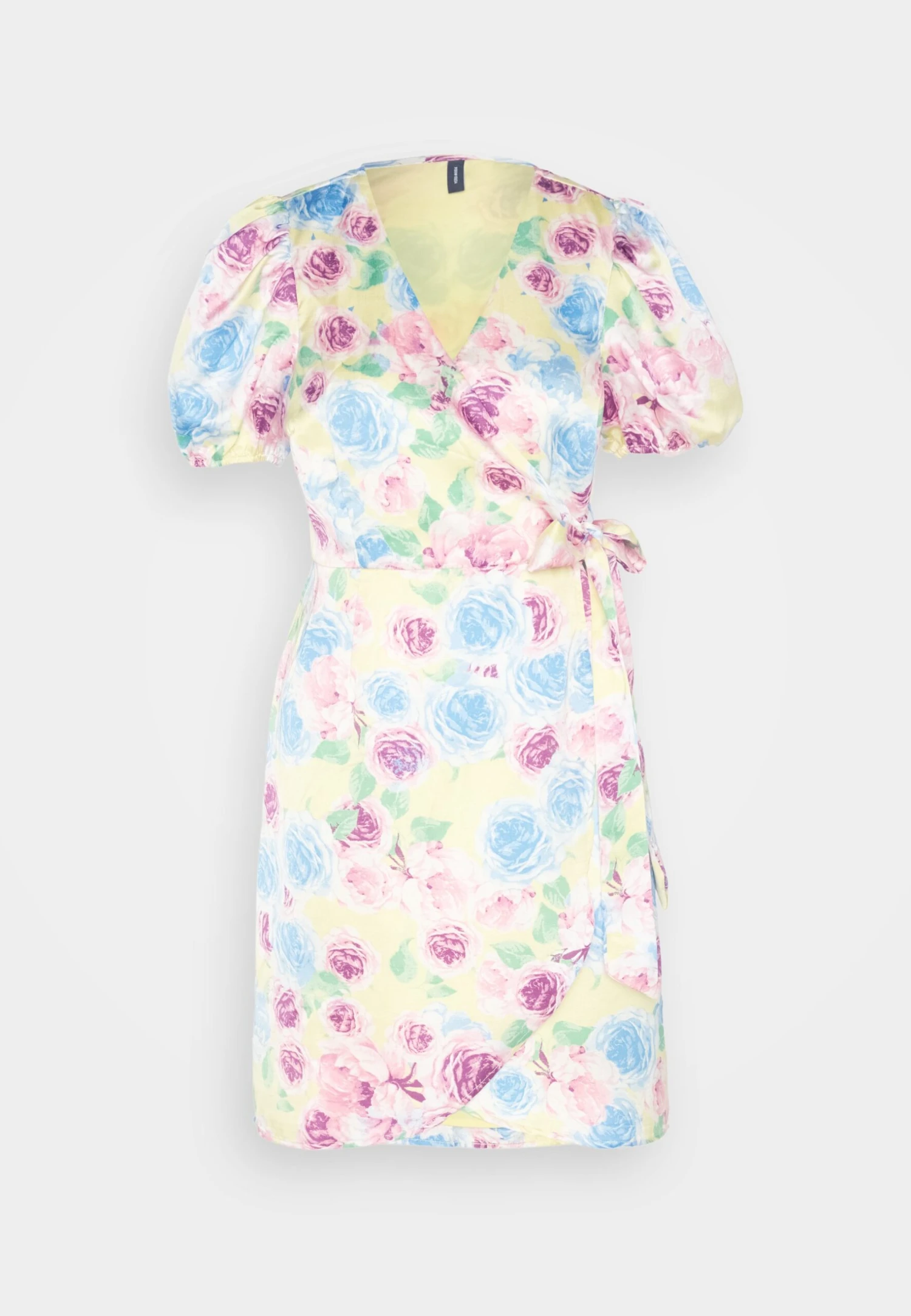 Vero Moda Vmsienna Wrap Short Dress - Day Dress - Lemon Meringue - Image 5