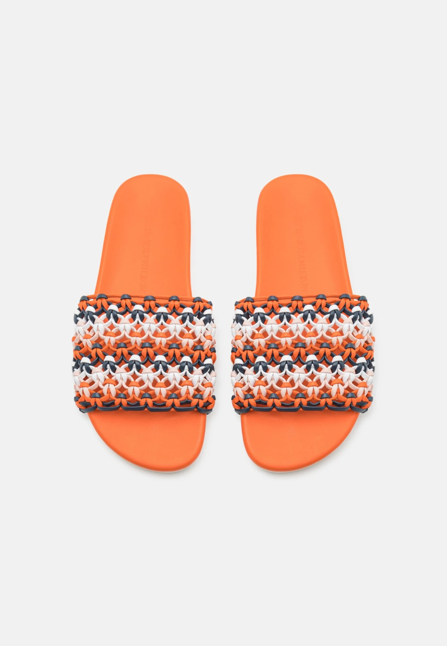 MELVIN & HAMILTON Petra 3 - Mules - Orange/Navy/White/Off White - Image 6