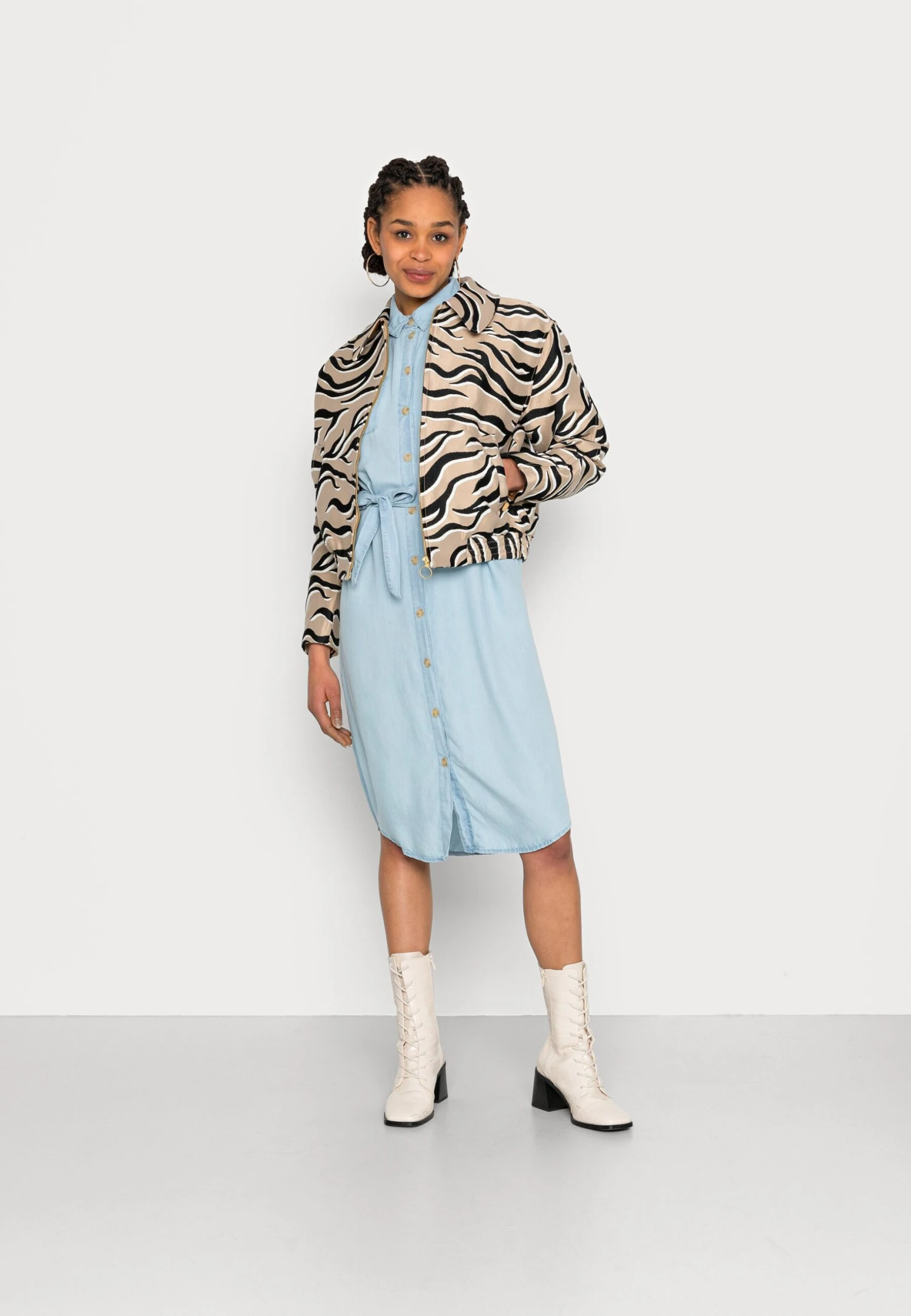 ONLY Onlpema Hannover Dress - Day Dress - Light Blue Denim - Image 2