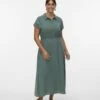 Vero Moda Curve VMNEWHALLIE LONG DRESS - Maxi Dress - Laurel Wreath
