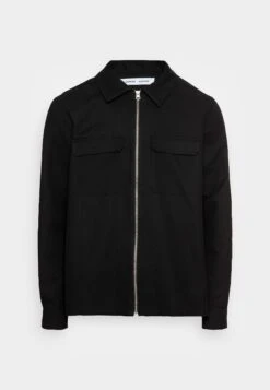 SAMSØE SAMSØE Kato Zip Shirt- Summer Jacket - Black