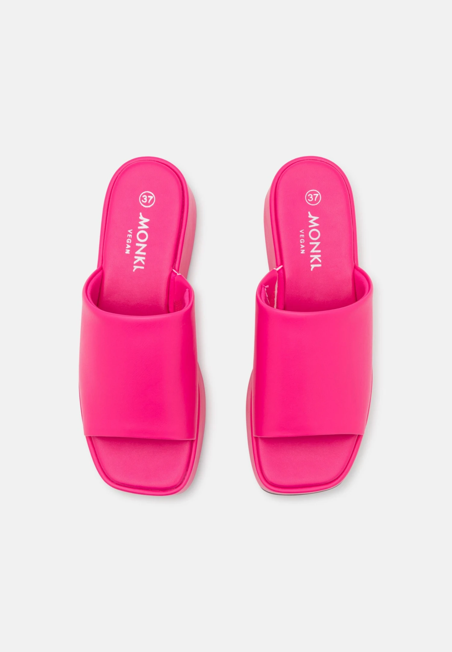 Monki Heeled Mules - Pink - Image 6