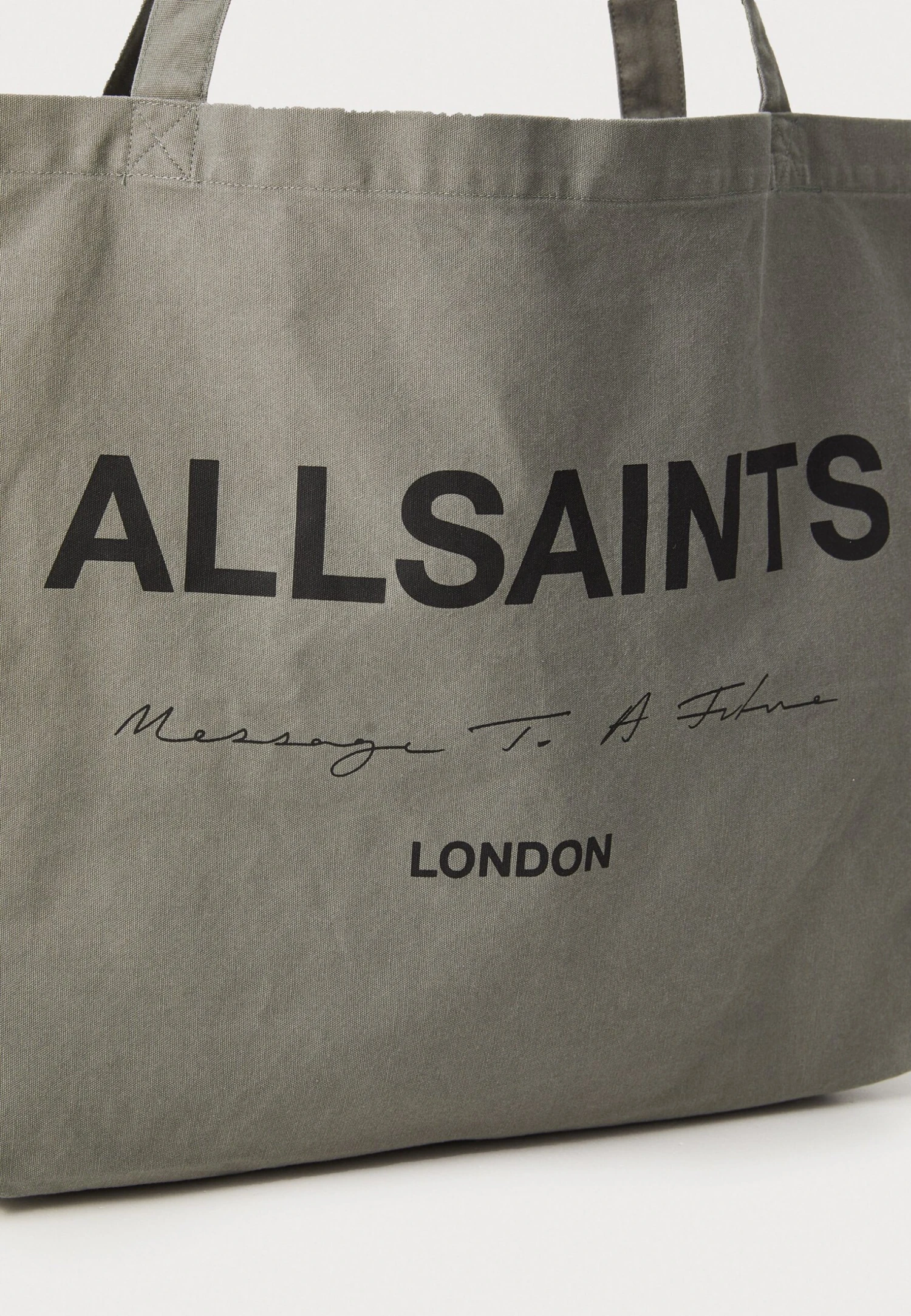 AllSaints FUTURE TOTE UNISEX - Tote Bag - Gastor Green - Image 4