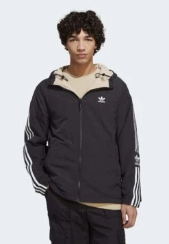 Adidas Originals Lock Up Pf Jkt - Light Jacket - Black Magic Beige