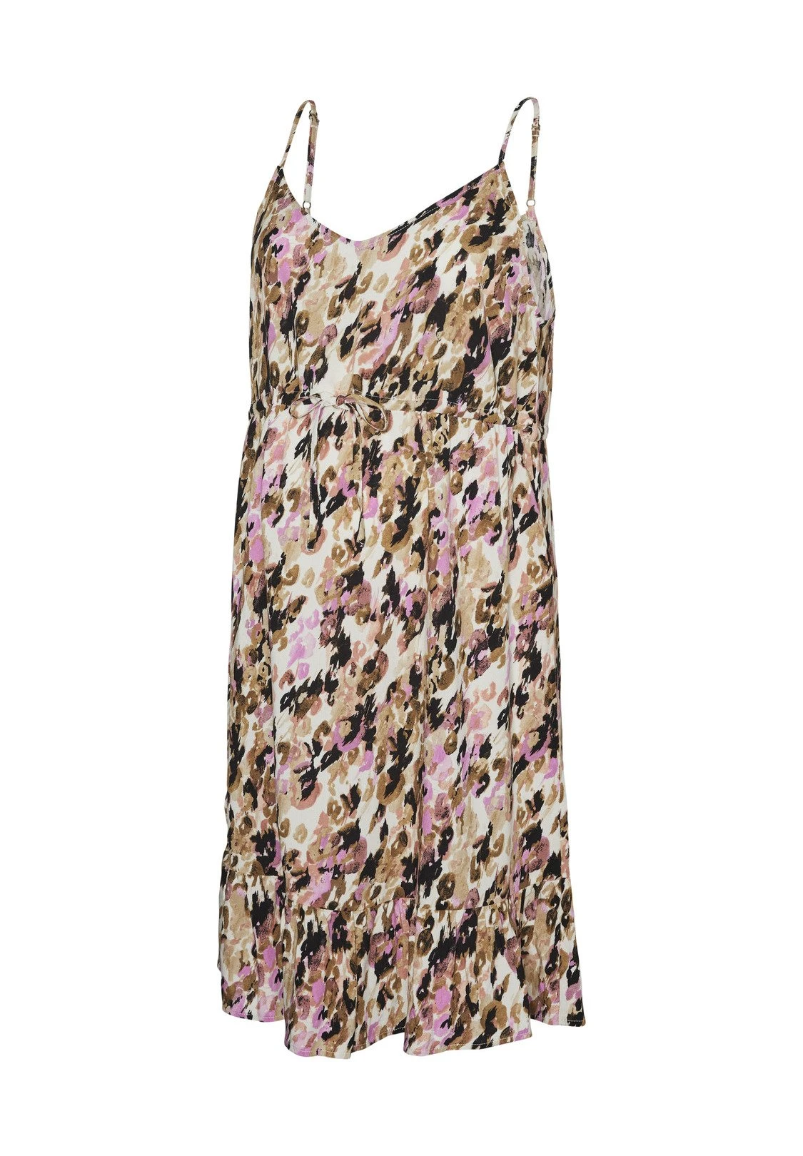 Vmmeasy Singlet Mini Dress - Jersey Dress - Tigers Eye - Image 2