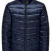 Only & Sons Onscarven Quilted Puffer - Light Jacket - Dark Navy