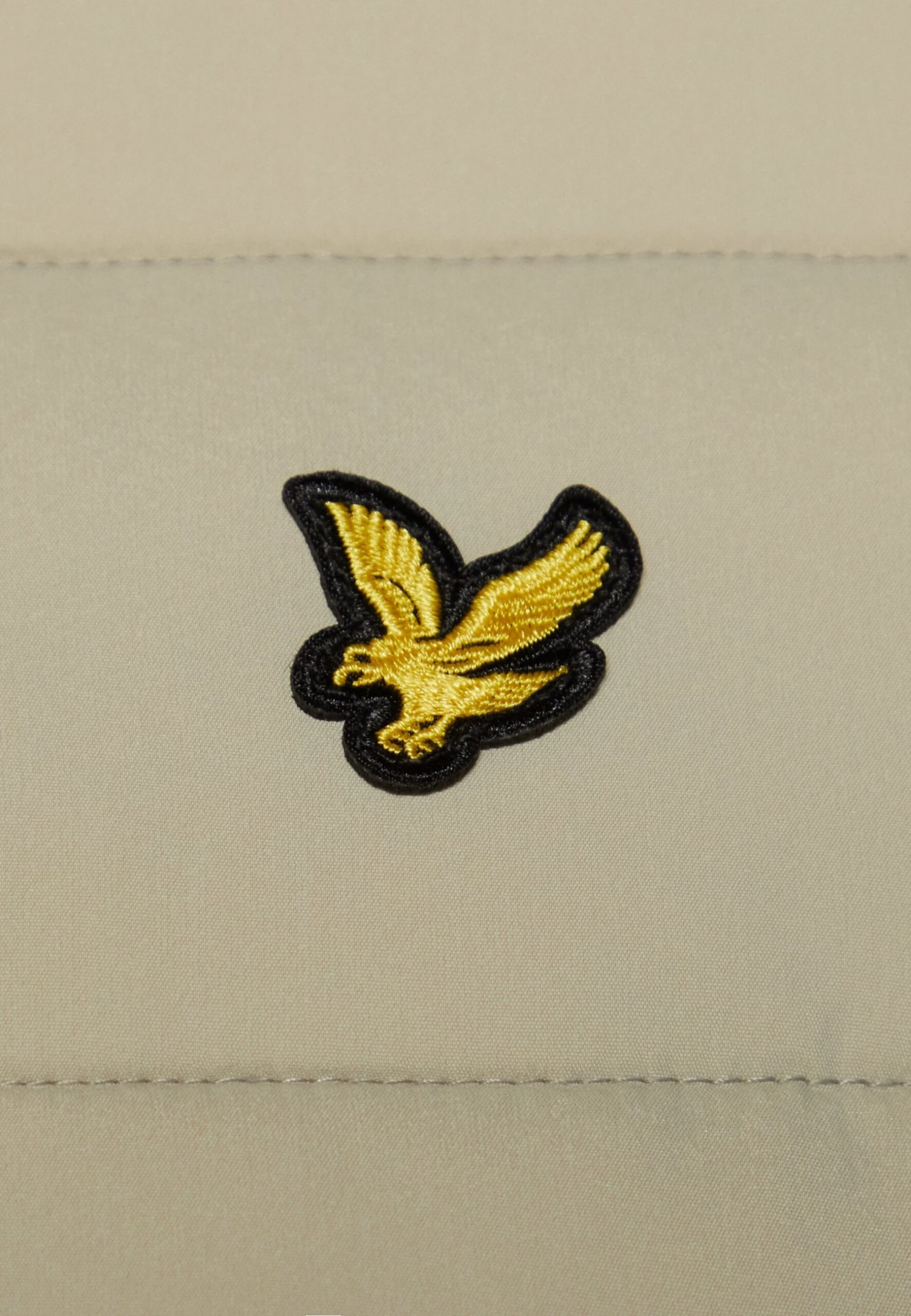 Lyle & Scott Elasticated Puffer - Winter Jacket - Khaki Smoke - Image 3