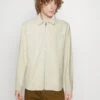Revolution Overshirt With Zipper Closure - Light Jacket - Offwhite