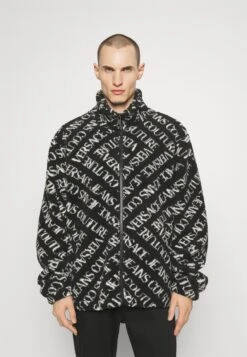 Monogram - Fleece Jacket - Black