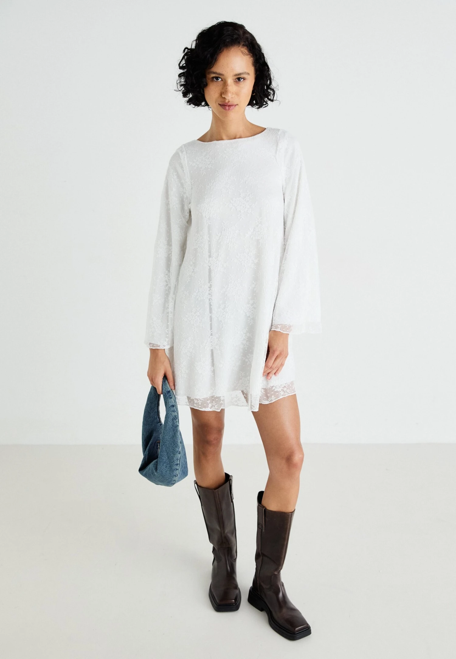 Gina Tricot DRESS - Day Dress - Offwhite - Image 2