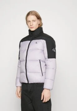 Calvin Klein Jeans Blocking Non Puffer - Winter Jacket - Lavender Aura