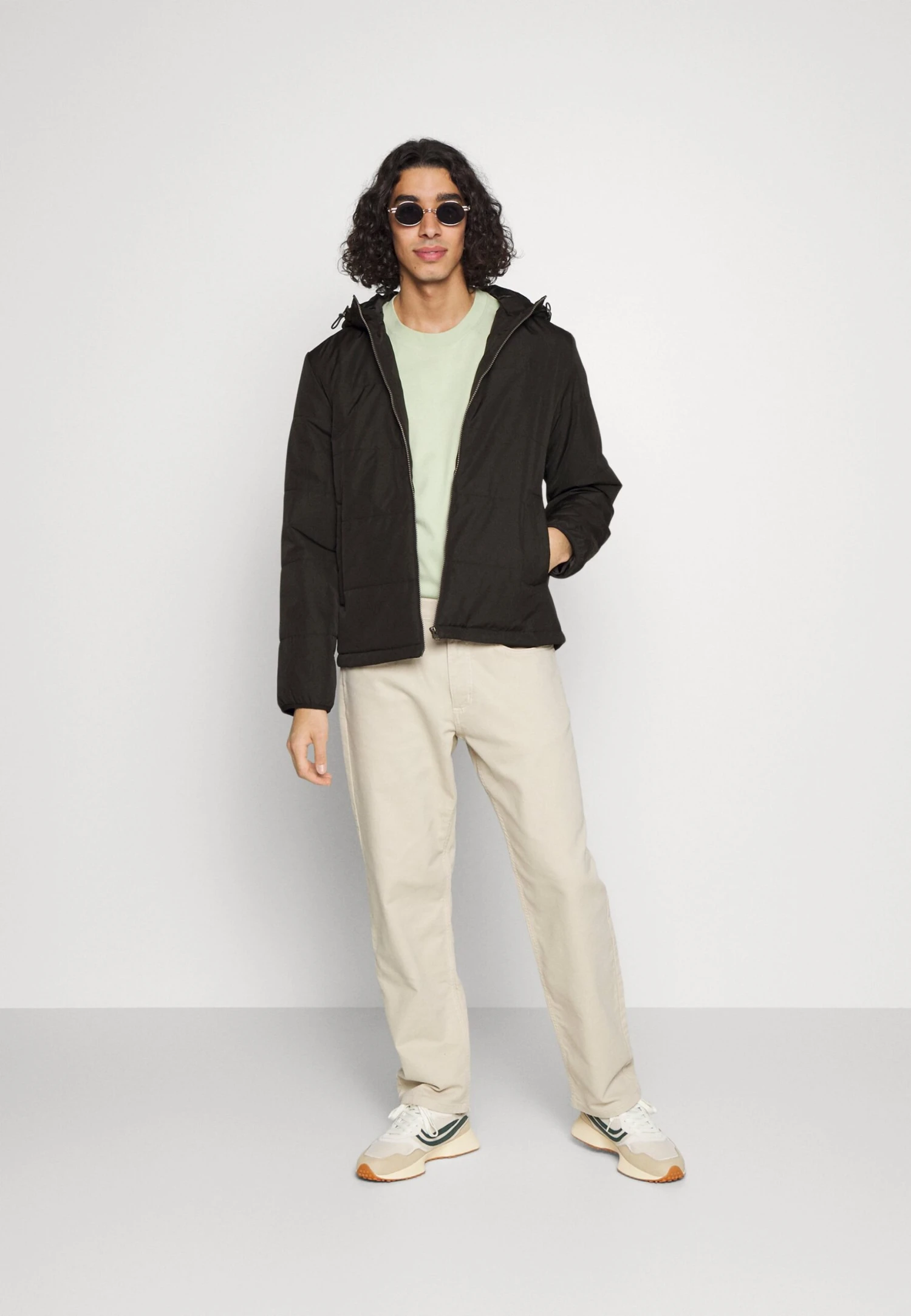 Only & Sons Onsmelvin Life Light Hood Jacket - Windbreaker - Black - Image 2