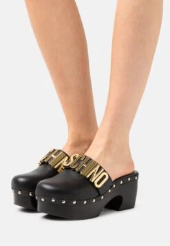 MOSCHINO Clogs - Nero