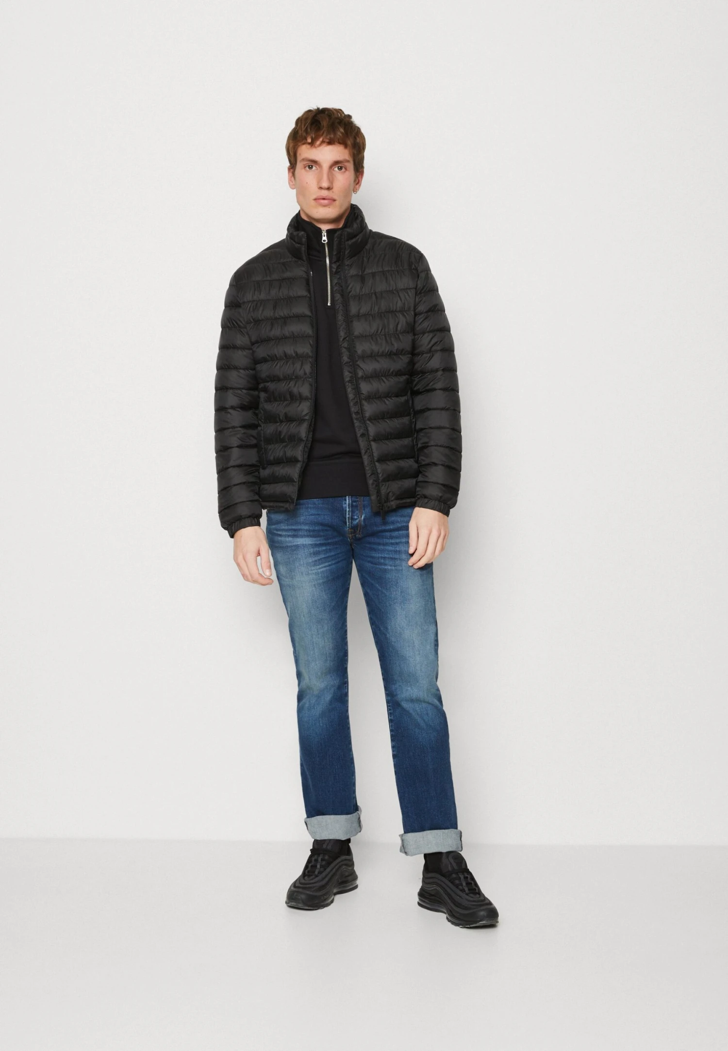 Selected Homme Padded Jacket- Light Jacket - Black - Image 2